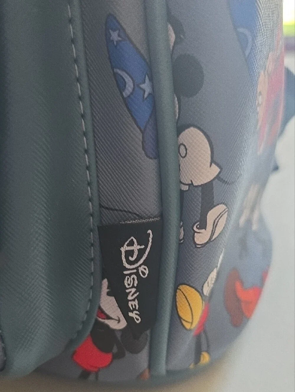 Disney Blue Mickey Mouse 90th Anniversary Kids Mini Backpack